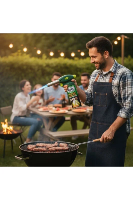 ® Outdoor Kamp, Piknik ve Tamir İşleri İçin Kamp Gazı Seti – Taşınabilir – 4. görsel