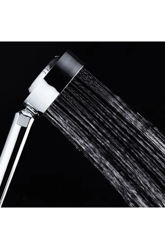 ® Çift Taraflı Yüksek Basınç Su Akıtan Şampuan Hazneli Duş Başlığı – 4. görsel