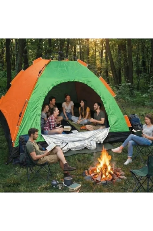 ® 8 Kişilik Otomatik Kurulum Kamp Çadırı – Outdoor , Suya Dayanıklı Hızl – 2. görsel
