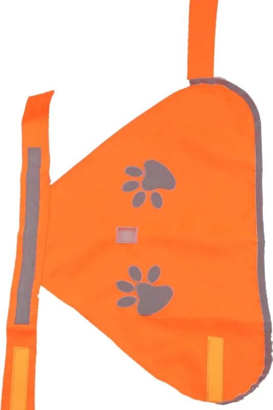 Gece Görüşlü Reflektör Kumaşlı Cırt Cırtlı Köpek Yeleği Small – 2. görsel