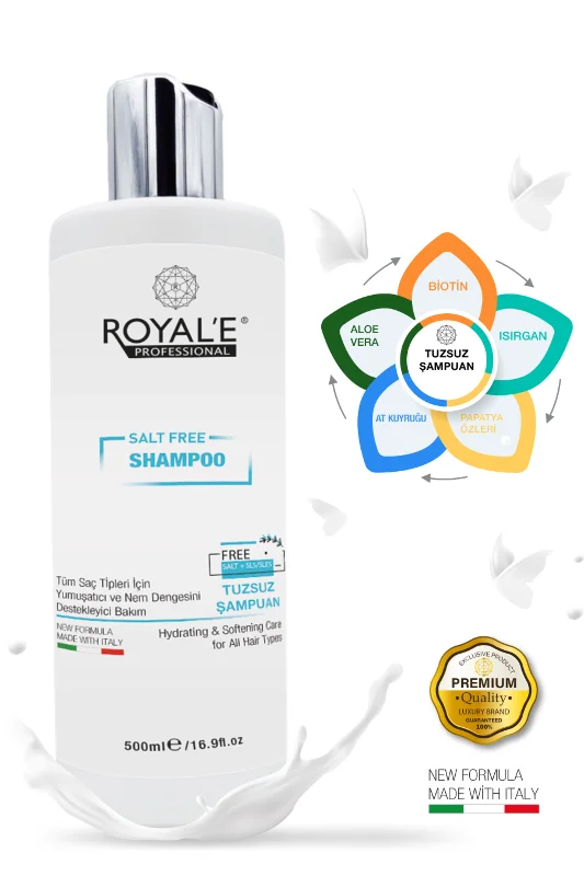Tuzsuz Şampuan - Salt Free Shampoo 500ml – 3. görsel