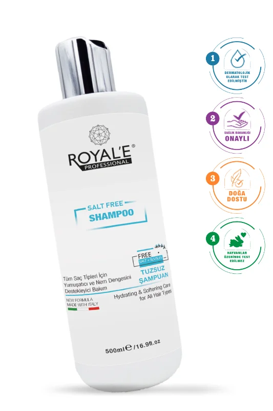Tuzsuz Şampuan - Salt Free Shampoo 500ml – 4. görsel