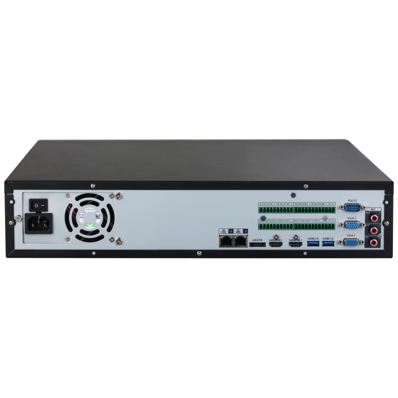 DAHUA NVR5864-EI2, 64Kanal, 32Mpix, H265+, 8 HDD Desteği, 1080P Kayıt, 448Mbps Bant Genişliği, 2 Port GigaBit Lan, RAID 0/15/6/10, NVR – 2. görsel