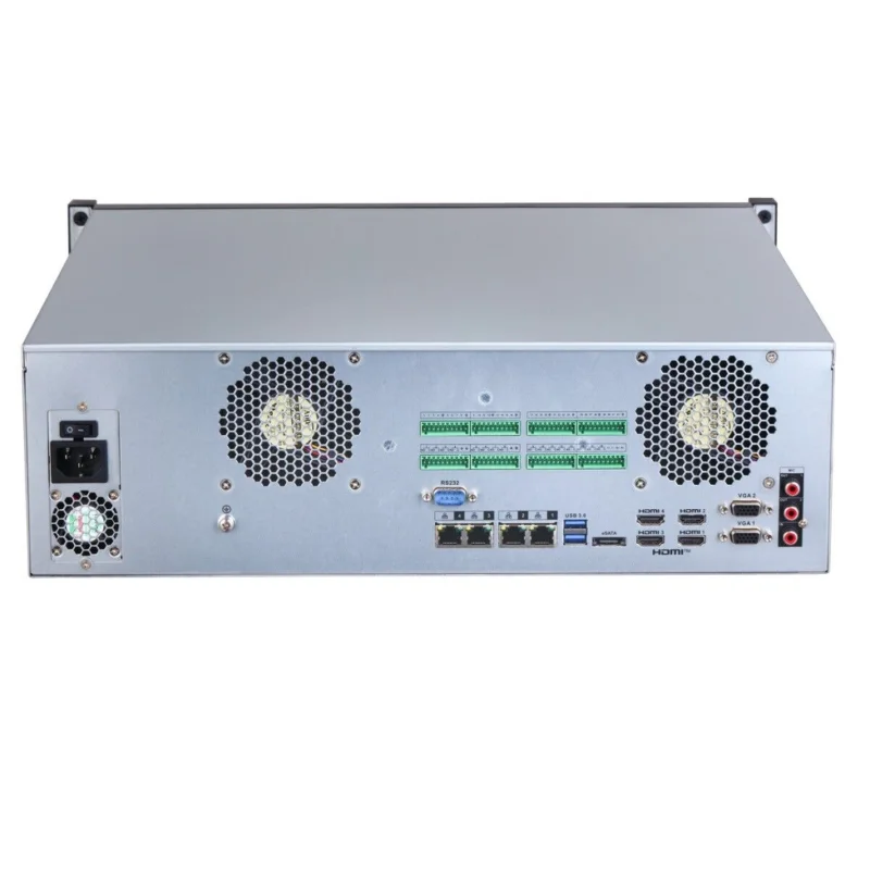 DAHUA NVR616H-128-XI, 128Kanal, 32Mpix, H265+, 16 HDD, 1080P Kayıt, 1024 Mbps Bant Genişliği, 4 Port 2500 Mbps LAN, RAID 0/1/5/6/10 NVR – 2. görsel