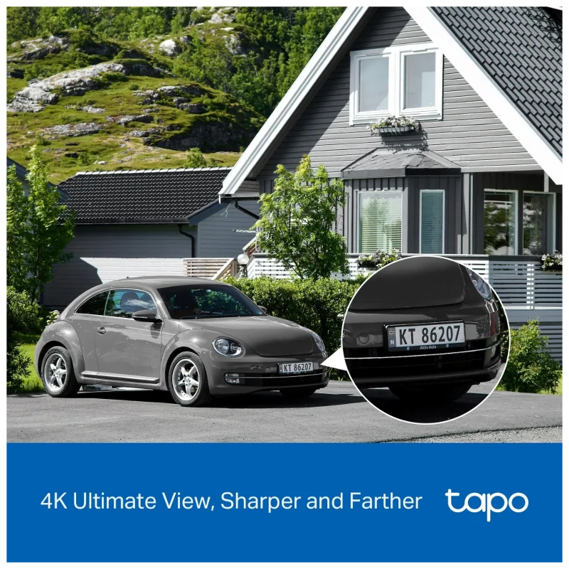 TP-LINK Tapo TC92 KIT (C660 KIT), 4K, 8,0Mpix, Dış Mekan, IP65, WiFi, 12Mt. Renkli Gece Görüşü, İki Yönlü Ses, Yapay Zeka Destekli, Güneş Enerjili Güvenlik Kamerası Kiti – 2. görsel