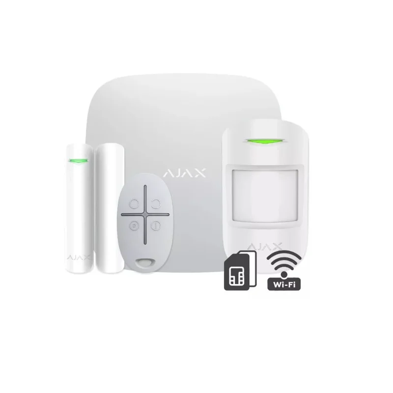 AJAX StarterKit, Kablosuz, Alarm Kiti, BEYAZ – 2. görsel