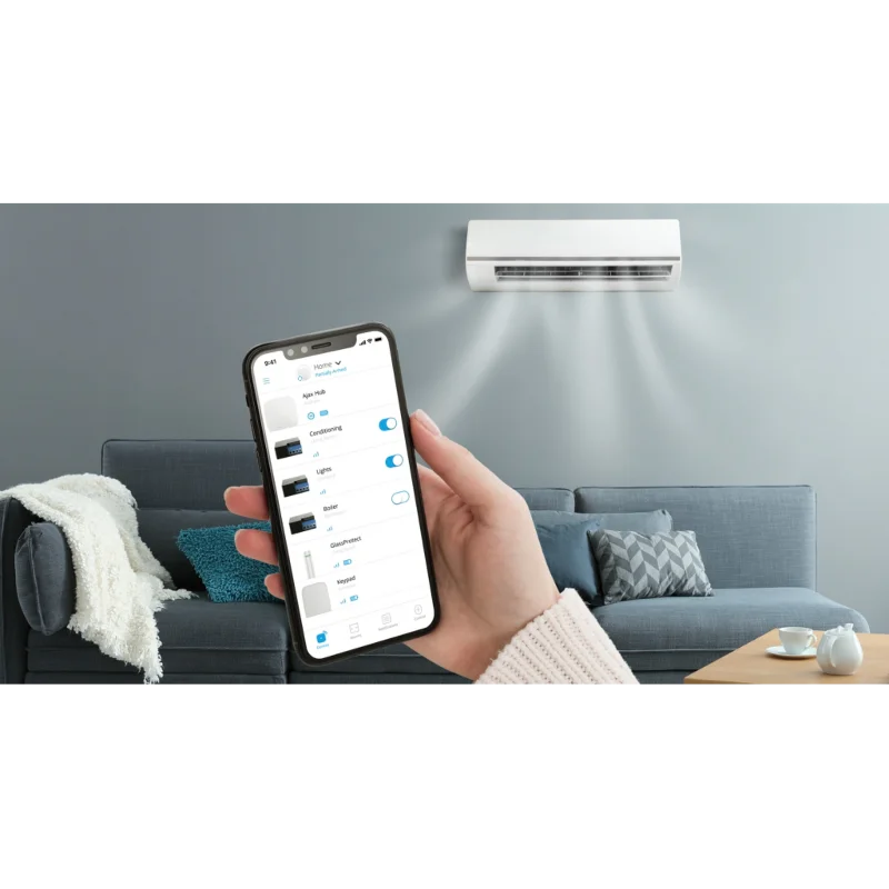 AJAX WallSwitch, Kablosuz, Güç Rolesi, SİYAH – 2. görsel