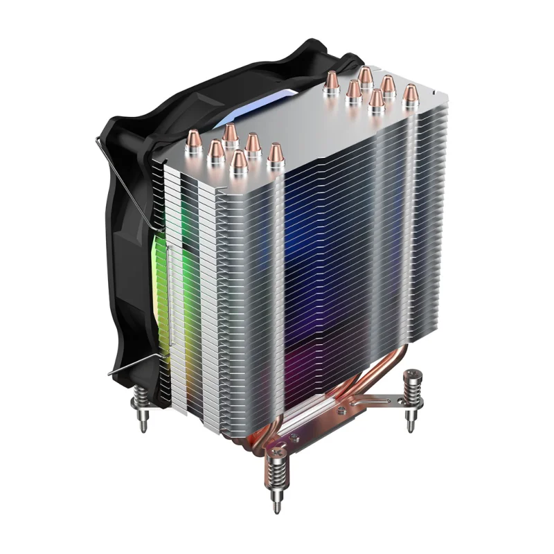 FSP NC5, ARGB, 120mm, CPU, Kule Tipi Hava Soğutma, Sessiz Çalışma, Doğrudan Temas Tasarımlı 6 adet Bakır Isı Borusu, (AMD AM4-AM5 ve INTEL Tüm işlemciler ile uyumlu) – 4. görsel