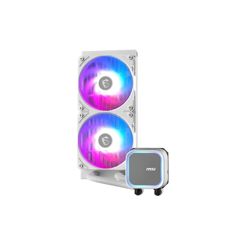 MSI MAG CORELIQUID A13 240 WHITE 240MM ARGB CPU SIVI SOĞUTUCUSU (LGA 1700/1851/AM4/AM5 UYUMLU) – 2. görsel
