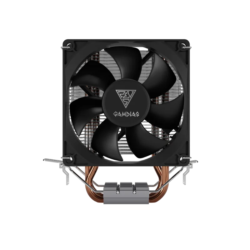 GAMDIAS BOREAS E1-210 MONO, 92mm, CPU Kule Tipi Hava Soğutma, Doğrudan Temas Teknolojisine Sahip 2 adet Gelişmiş Bakır Isı Borusu (AMD AM5 ve INTEL Tüm işlemciler ile uyumlu) – 2. görsel