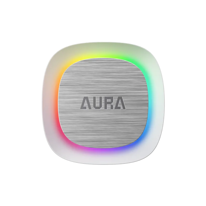 GAMDIAS AURA GL360 V2 WH, White Edition, 360mm, RGB, 3 Fanlı, CPU Sıvı Soğutma – 4. görsel