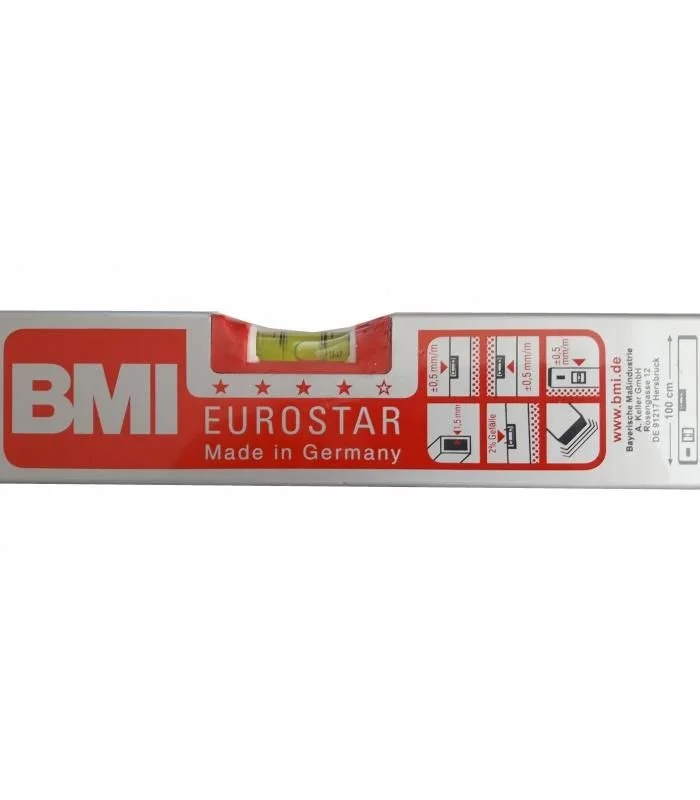 BMI Eurostar 690 Alüminyum Su Terazisi 100 Cm – 2. görsel