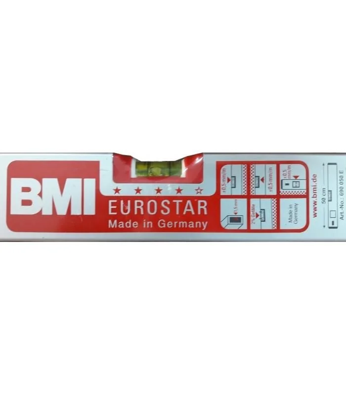 BMI Eurostar 690 Alüminyum Su Terazisi 120 Cm – 2. görsel