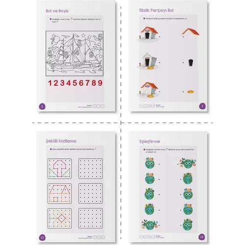 Adım Adım İyilik Okul Öncesi Eğitim Seti 6 Kitap