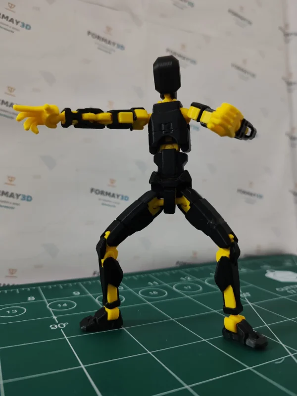 Aksiyon Figürü Robot Dummy 13 Figür Tüm Eklemleri Hareketli Pozlanabilir Oyuncak