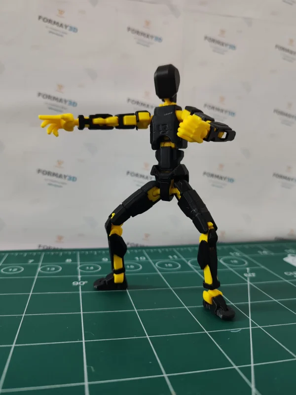 Aksiyon Figürü Robot Dummy 13 Figür Tüm Eklemleri Hareketli Pozlanabilir Oyuncak