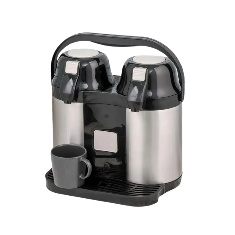 5 L 304 Paslanmaz Çelik Termos (Pompalı Musluklu, Çiftli)