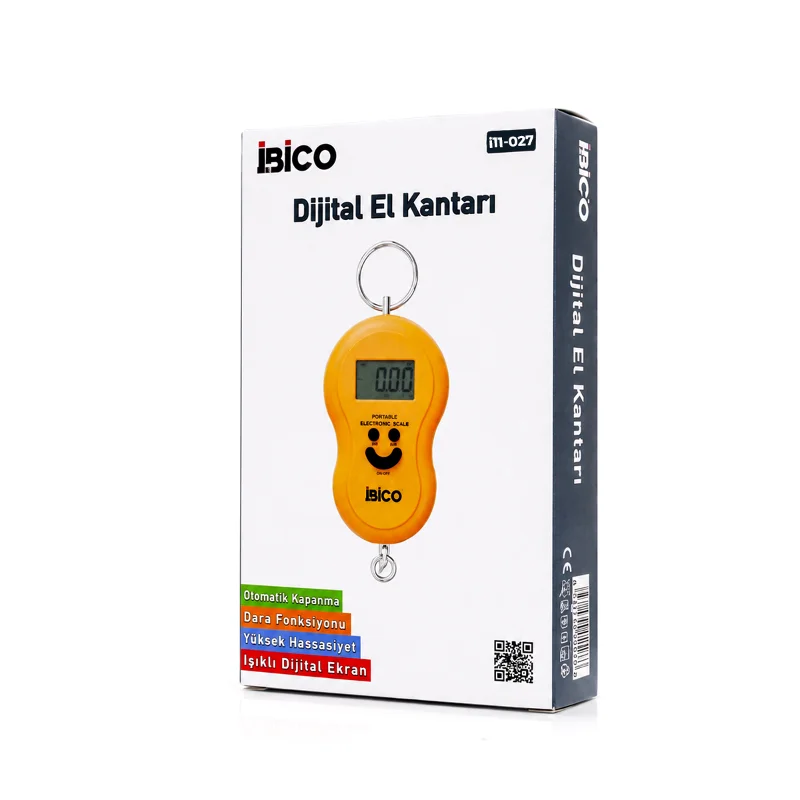Dijital Kancalı El Tartısı 50 kg