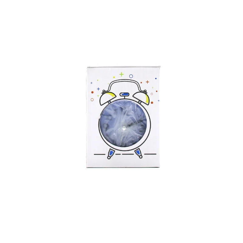 Yuvarlak Masa Çalar Saat 9 cm - Pilli Işıklı