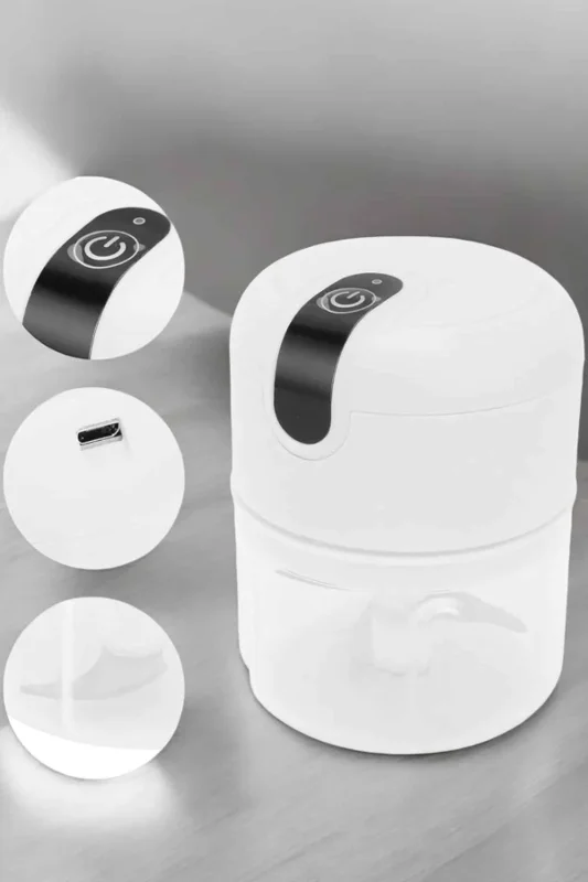 Mini Şarjlı Doğrayıcı Rondo 250 Ml Usb Taşınabilir Mutfak Aleti