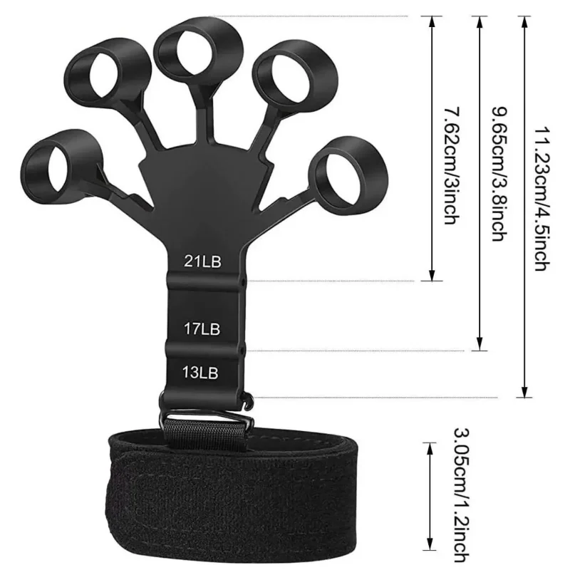 Ergonomik Bilek ve Kol Güçlendirici Esnek Kavrama Spor Aparatı – 3. görsel