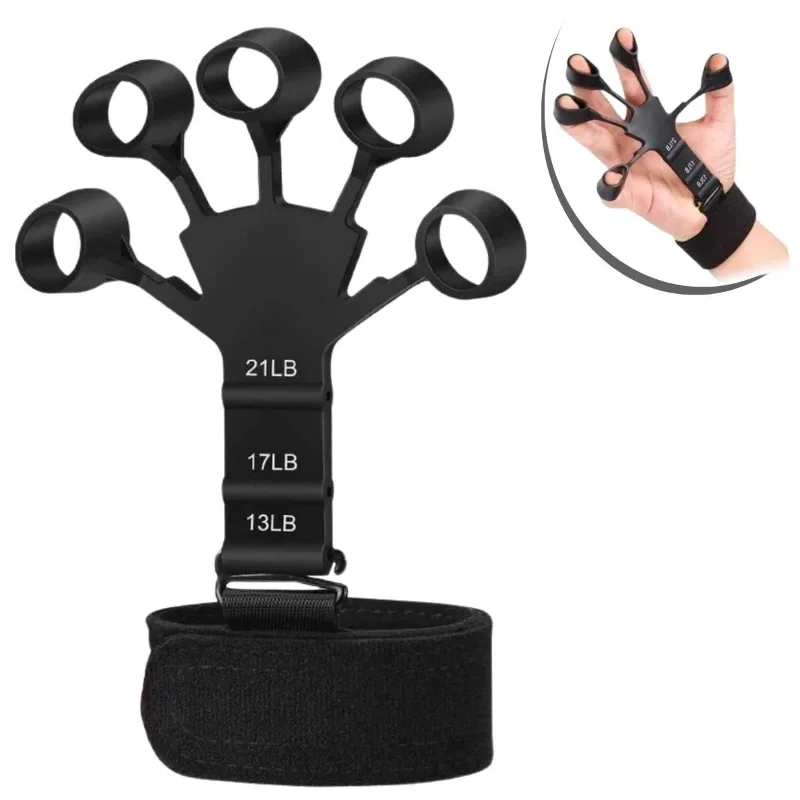 Ergonomik Bilek ve Kol Güçlendirici Esnek Kavrama Spor Aparatı
