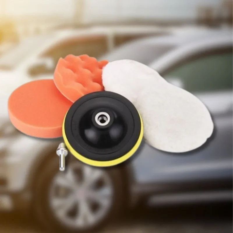 Yüksek Performanslı 12.5 cm Oto Parlatma ve Cila Seti - 6 Parça