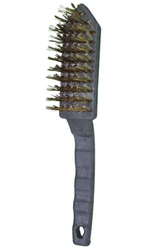 Dayanıklı Plastik Saplı Metal Tel Fırça ile Pas Temizleme Aracı