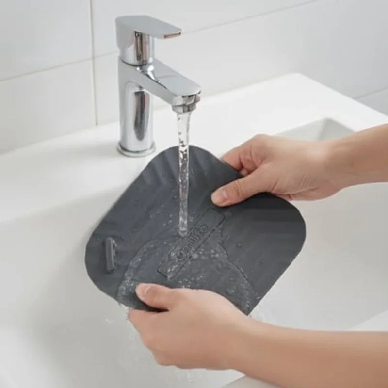 Ergonomik Silikon Koku Önleyici Mat - Lavabo Gideri Koruyucu