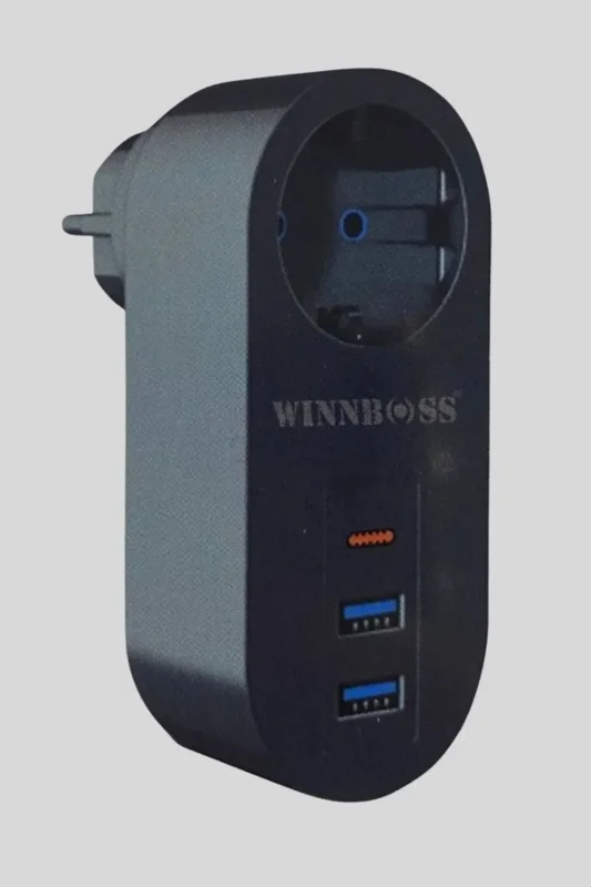 Akıllı Güç Dağıtıcı 2500 W Isıya Dayanıklı Çocuk Korumalı Priz