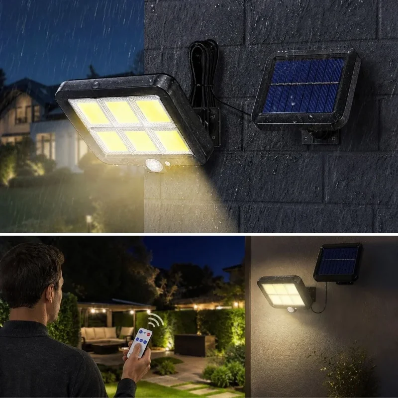 Ergonomik Güneş Enerjili 6'lı LED Bahçe Seti