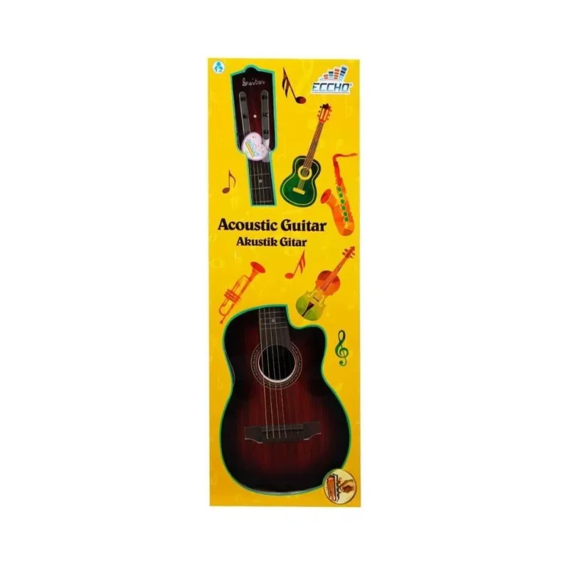 Şık Akustik Gitar 69 cm Uzunlukla Müzik Keyfi