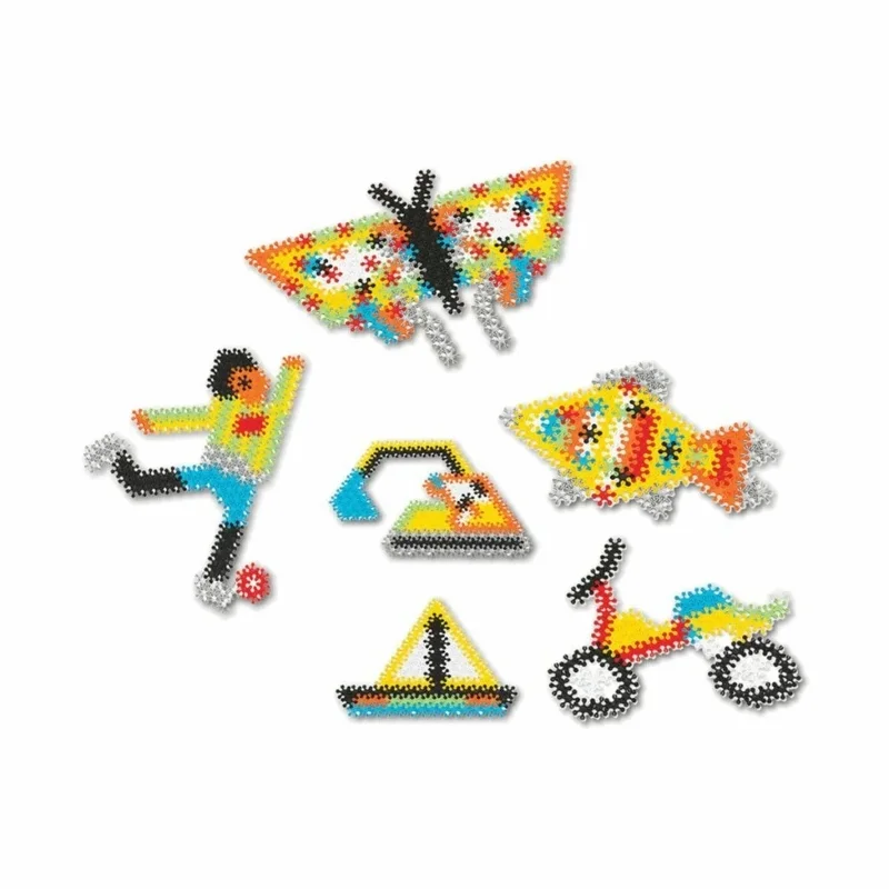 Renkli Çiçek Temalı Puzzle 500 Parça Eğlenceli Oyun