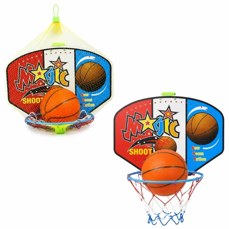Orta Boy Ahşap Pota 1 Adet Basketbol Oyun Seti – 2. görsel