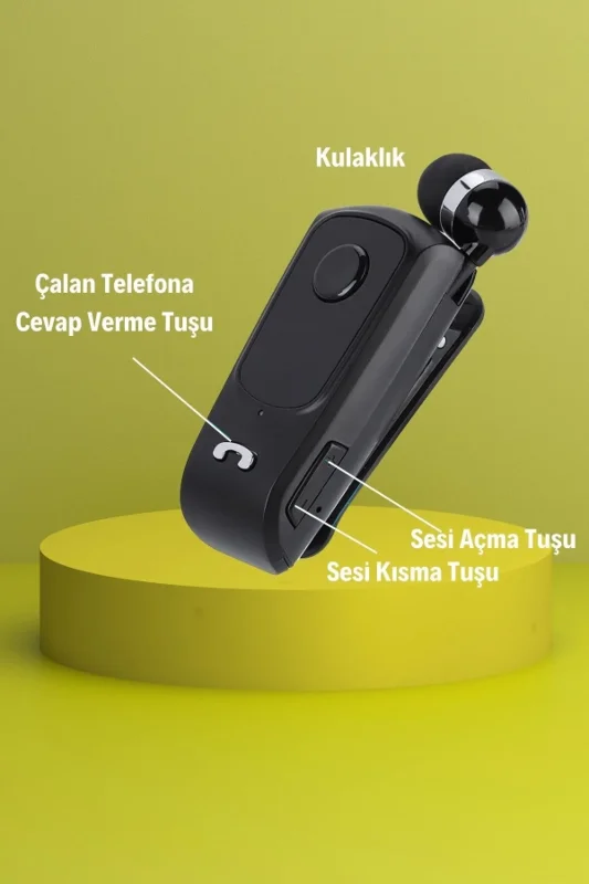 Ergonomik Kablosuz Bluetooth Kulaklık Makaralı Tasarım ile Rahat Ses Deneyimi