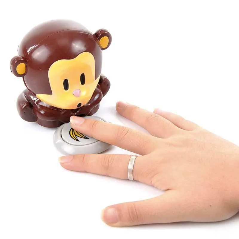 Ergonomik Maymun Figürlü Hava Üfleyen Oje Kurutucu Mini Makine