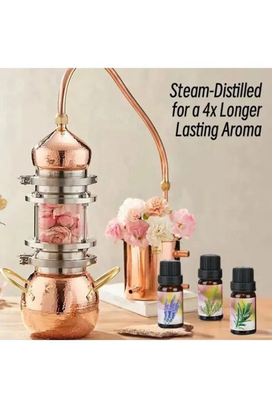 Ferahlık Verici 6'lı Aromatik Uçucu Yağ Seti Oda Difüzörü – 4. görsel