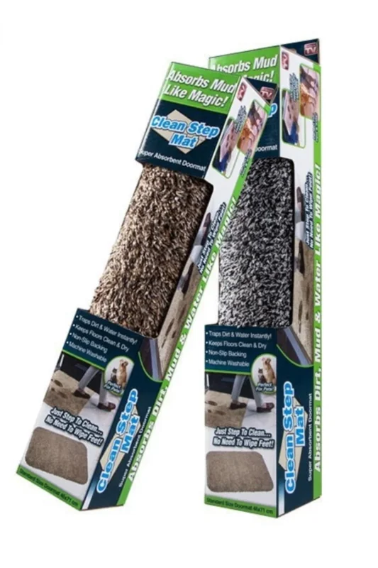 Ultra Emici Kaymaz Tabanlı Mikrofiber Yıkanabilir Paspas
