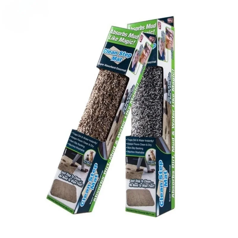 Ultra Emici Kaymaz Tabanlı Mikrofiber Yıkanabilir Paspas