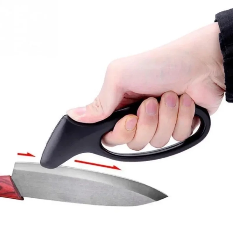 Ergonomik Tasarımlı Paslanmaz Çelik Manuel Bıçak Bileme Aleti