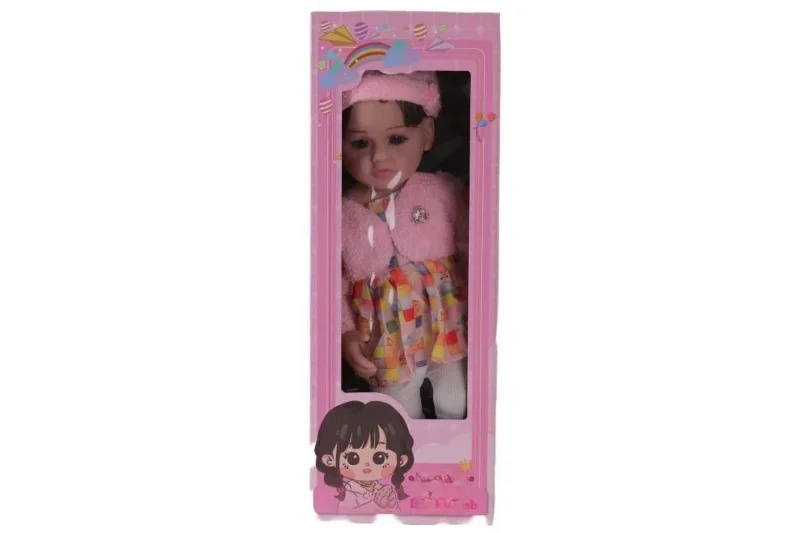 Müzikli Silikonlu Et Bebek 55 cm Eğlenceli Oyun Arkadaşı