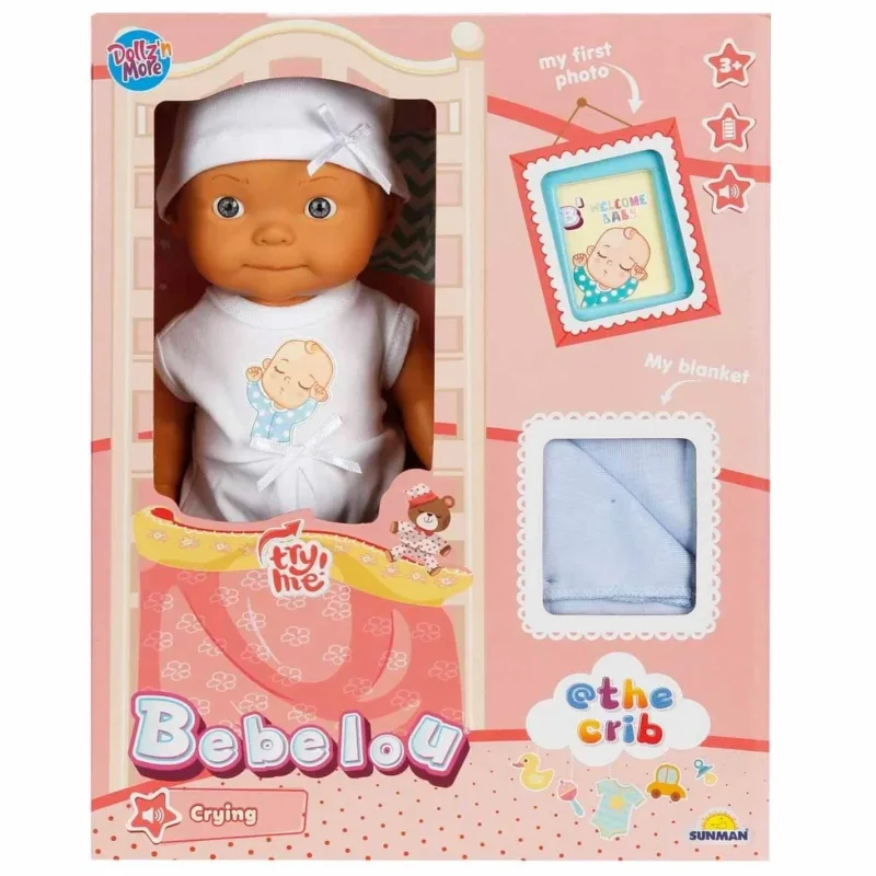Hoş Geldin Bebek Figürü 30 cm Sesli Oyun Arkadaşı