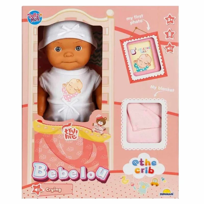 Hoş Geldin Bebek Figürü 30 cm Sesli Oyun Arkadaşı