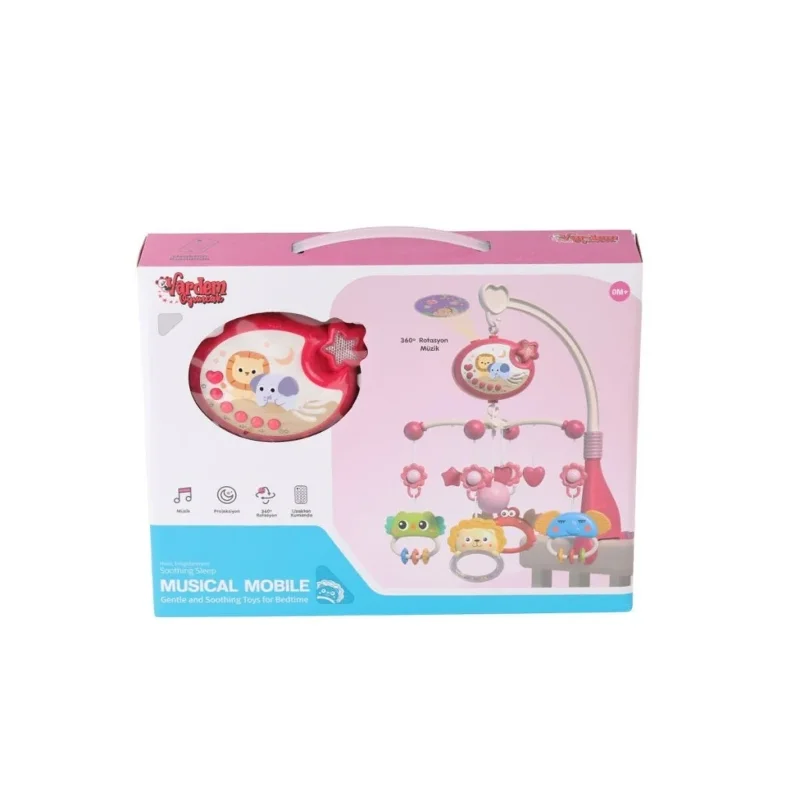 Müzikli Dönence Işıklı 1 Adet Bebek Oyun Aracı