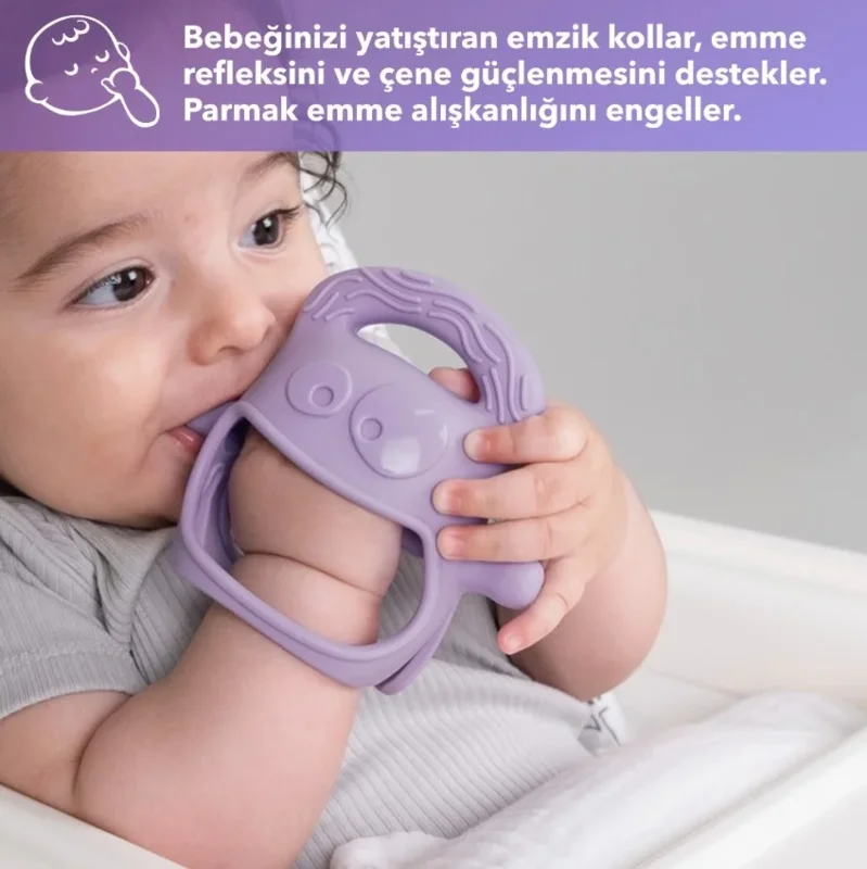 Somon Renkli Diş Kaşıyıcı 1 Adet