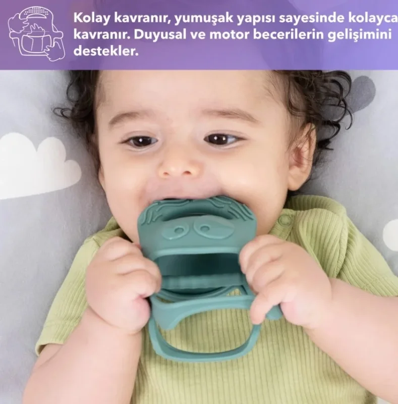 Somon Renkli Diş Kaşıyıcı 1 Adet