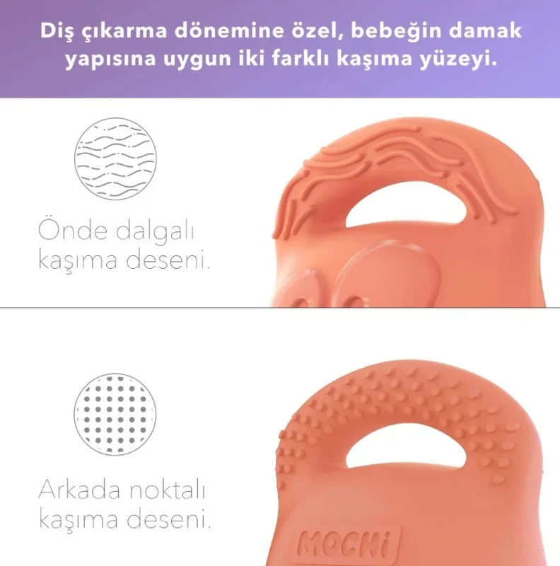 Somon Renkli Diş Kaşıyıcı 1 Adet
