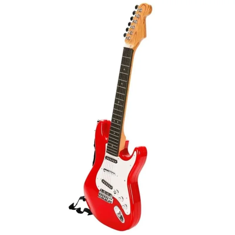 Rock Metal Tarzı Elektronik Gitar 2 Tellili Tuşlu