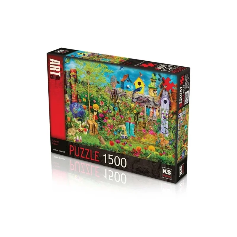 Eğlenceli Yaz Bahçesi 1500 Parça Puzzle – 2. görsel