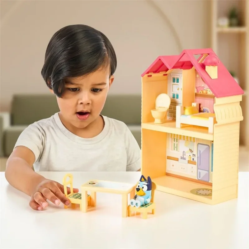 Eğlenceli Mini Ev ve Figür Oyun Seti 1 Adet